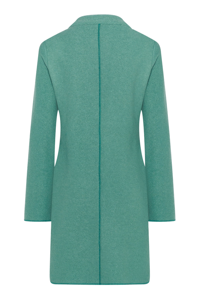 JACKIE O. Flattering Loose Unlined A-Line Coat